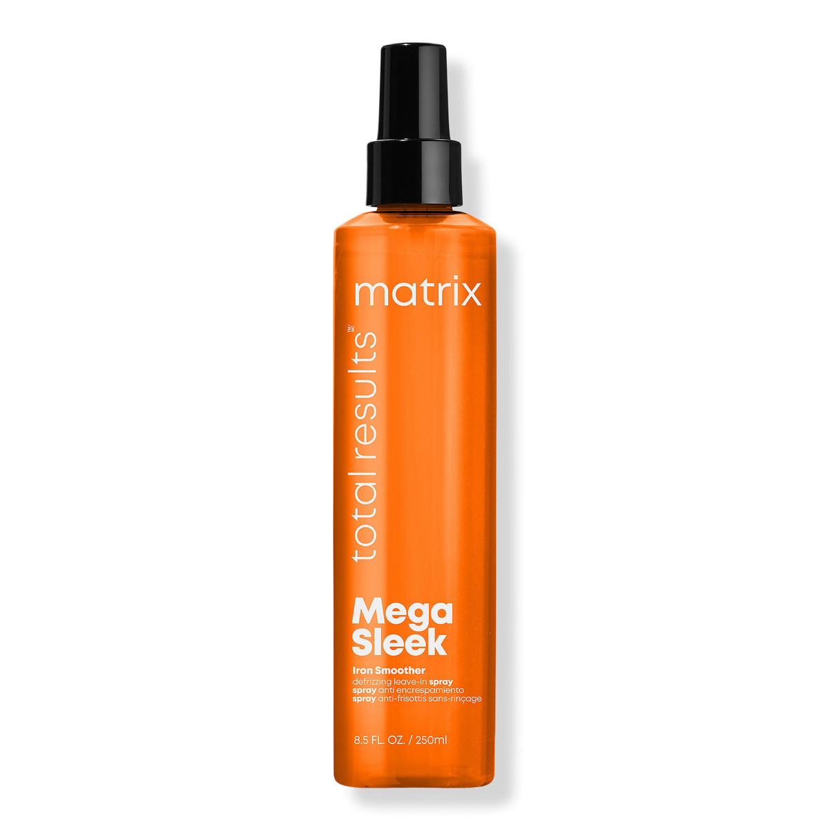 Matrix Total Results Mega Sleek Iron Smoother Defrizzing Leave-In Spray, 8.5 oz