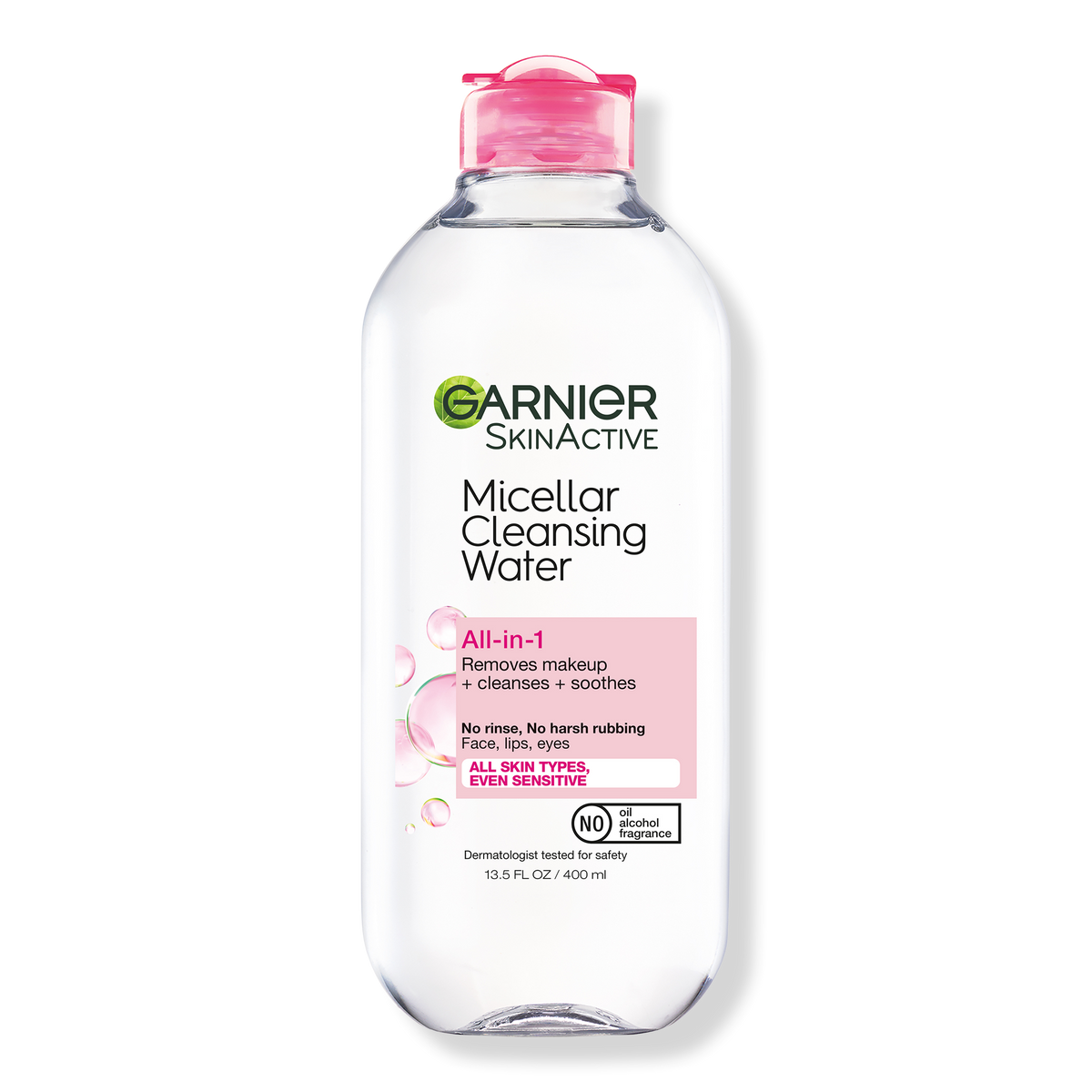 Garnier SkinActive Mizellenwasser All-in-1 Reinigung & Make-up-Entferner, 13.5 oz
