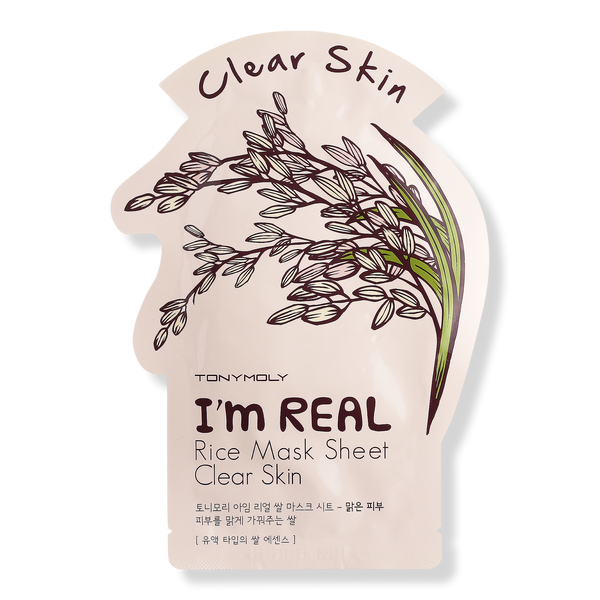 TONYMOLY I'm Real Rice Mask Sheet, 0.71 oz