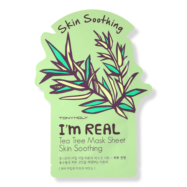 TONYMOLY I'm Real Tea Tree Mask, 0.71 oz