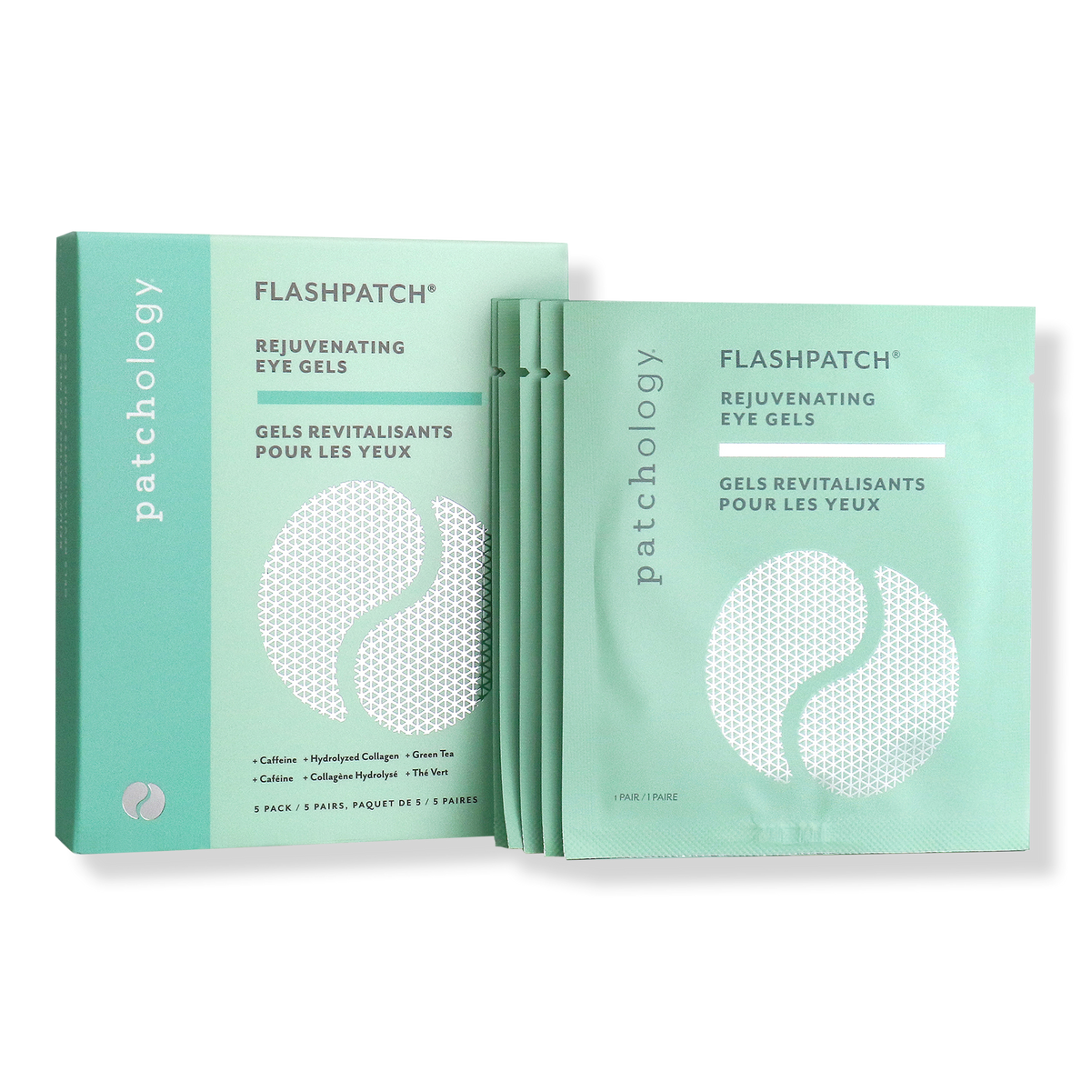 Patchology FlashPatch Rejuvenating Eye Gels, 5 ea