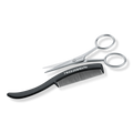 Tweezerman G.E.A.R. Moustache Scissors with Comb
