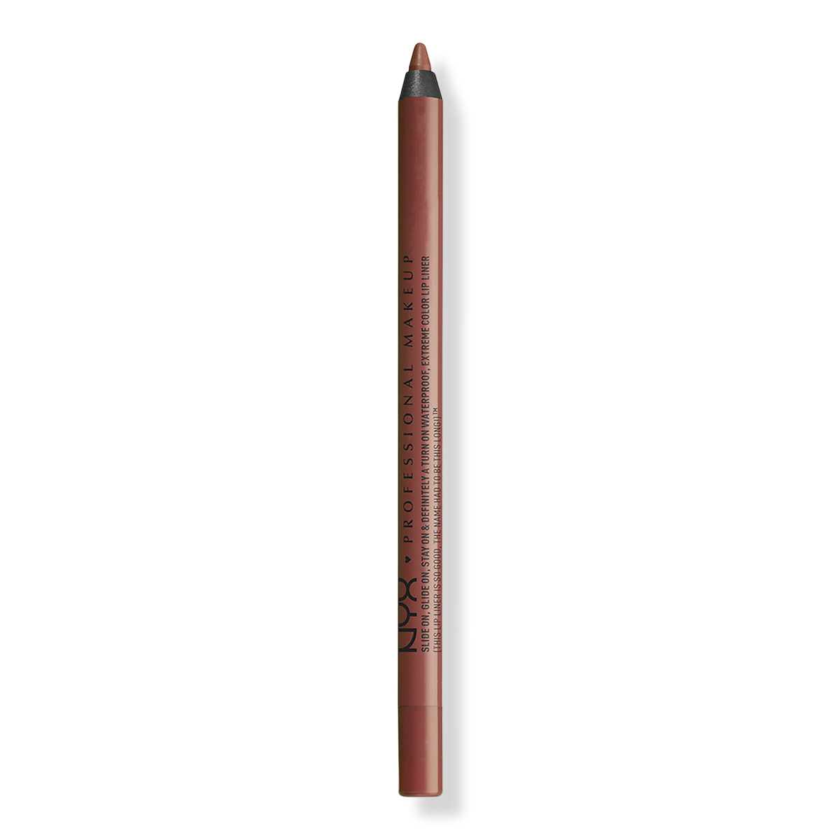 NYX Professional Makeup Slide On Lip Pencil Waterproof Lip Liner, Intimidate, 0.04 oz