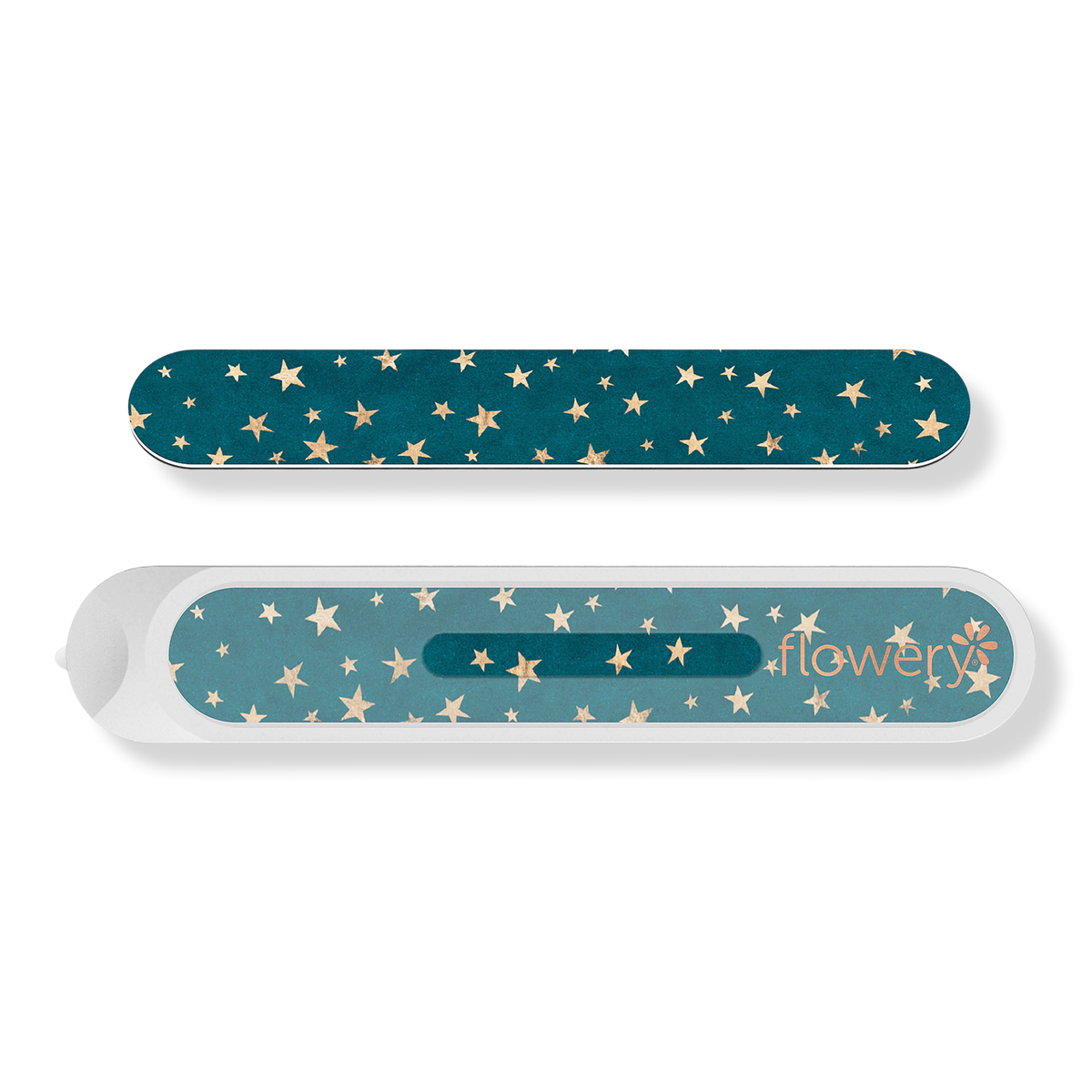 Flowery 4-in-1 File Catty Nagelfeile mit Etui, 1 Stk.
