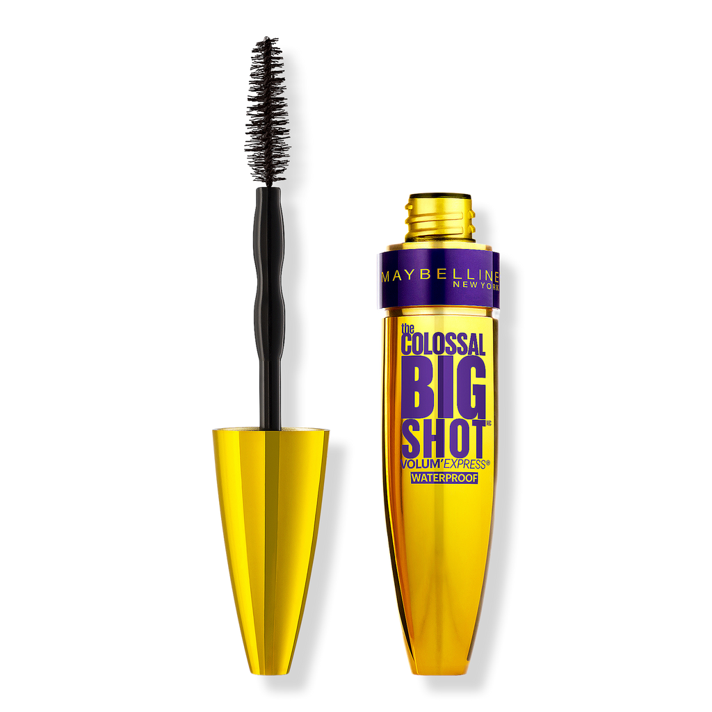 Maybelline Volum' Express The Colossal Big Shot Waterproof Mascara, Very Black, 0.32 oz