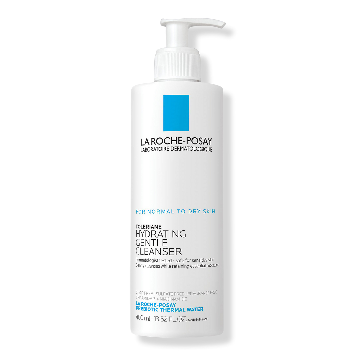La Roche-Posay Toleriane Hydrating Gentle Face Cleanser for Dry Skin, 13.5 oz