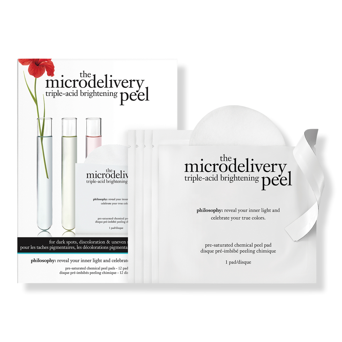 Philosophy The Microdelivery Triple-Acid Brightening Peel, 12 ea