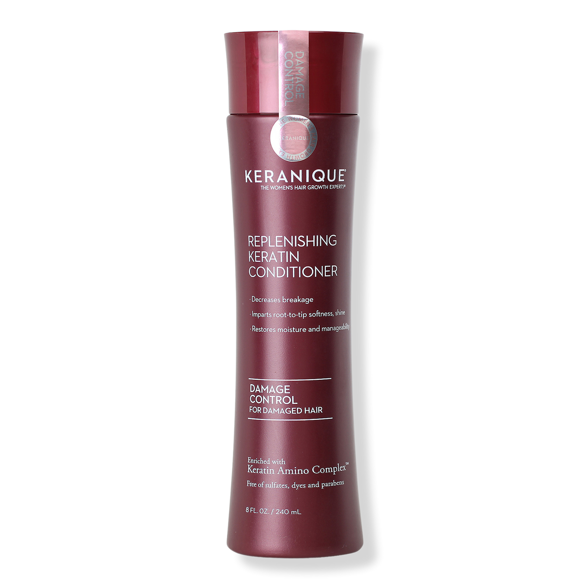 Keranique Damage Control Replenishing Keratin Conditioner für trockenes, geschädigtes Haar, 8 oz