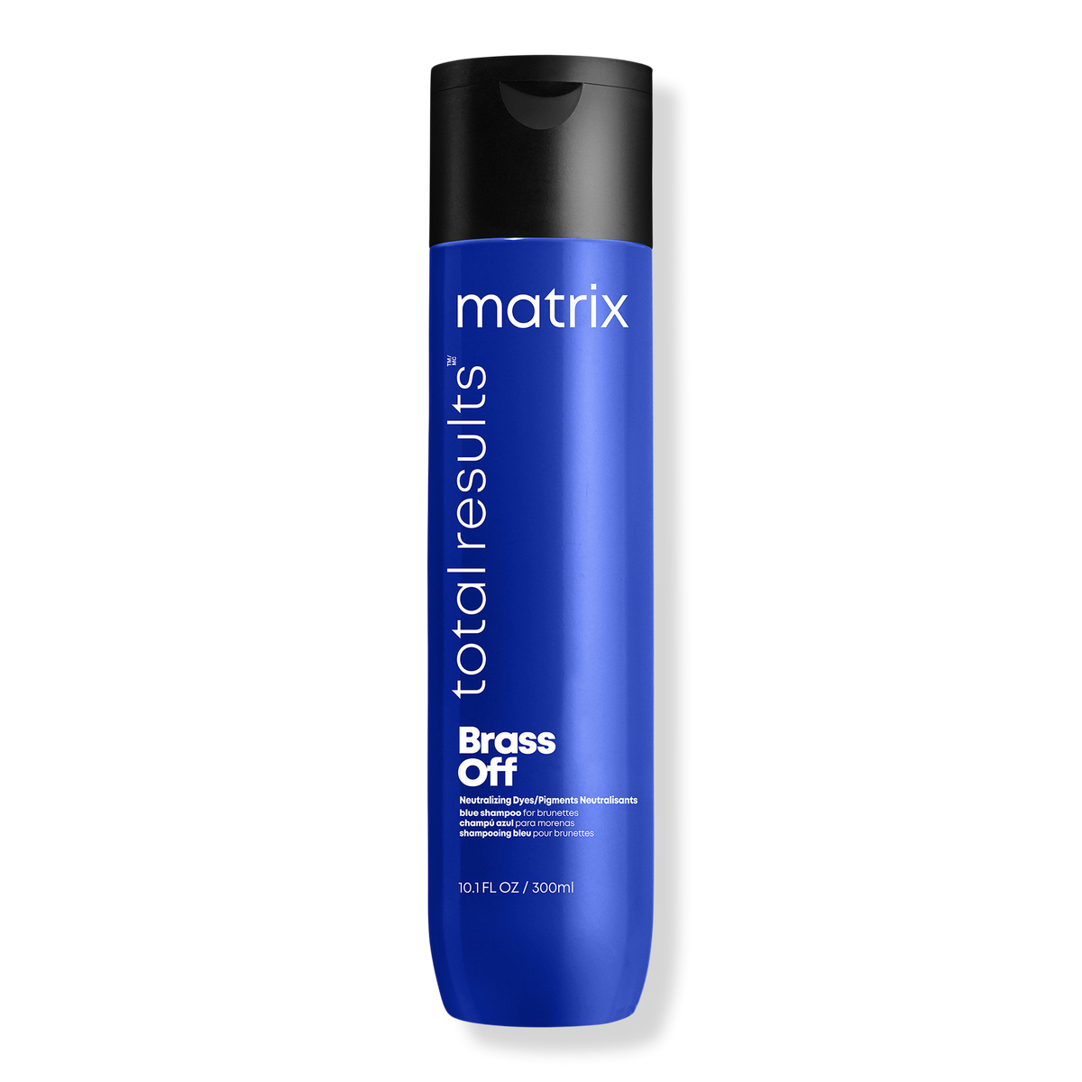 Matrix Total Results Brass Off Blue Shampoo for Brunettes, 10.1 oz