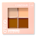 J.Cat Beauty Contour Quad Spectrum Palette, 0.21 oz