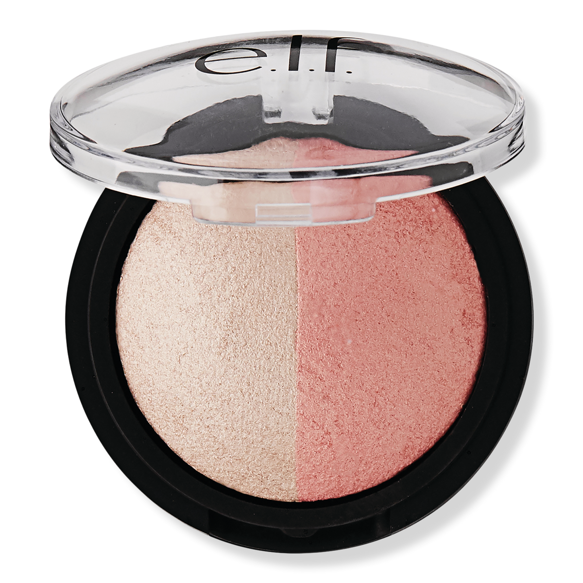 e.l.f. Cosmetics Baked Highlighter & Blush, Rose Gold, 0.183 oz