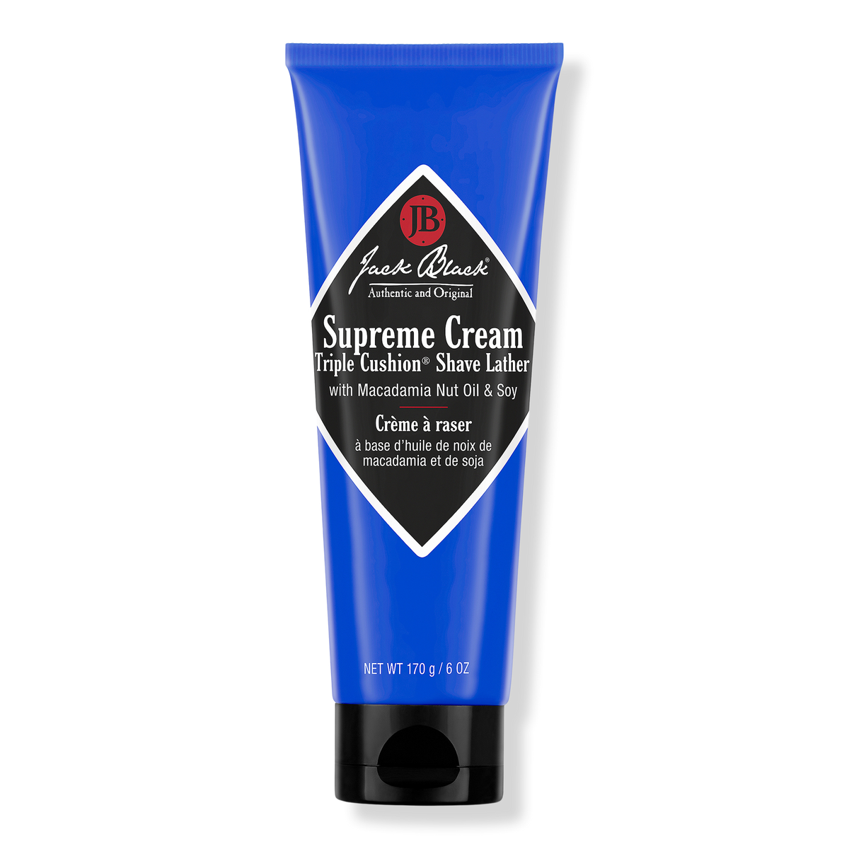 Jack Black Supreme Cream Triple Cushion Rasiercreme, 6 oz