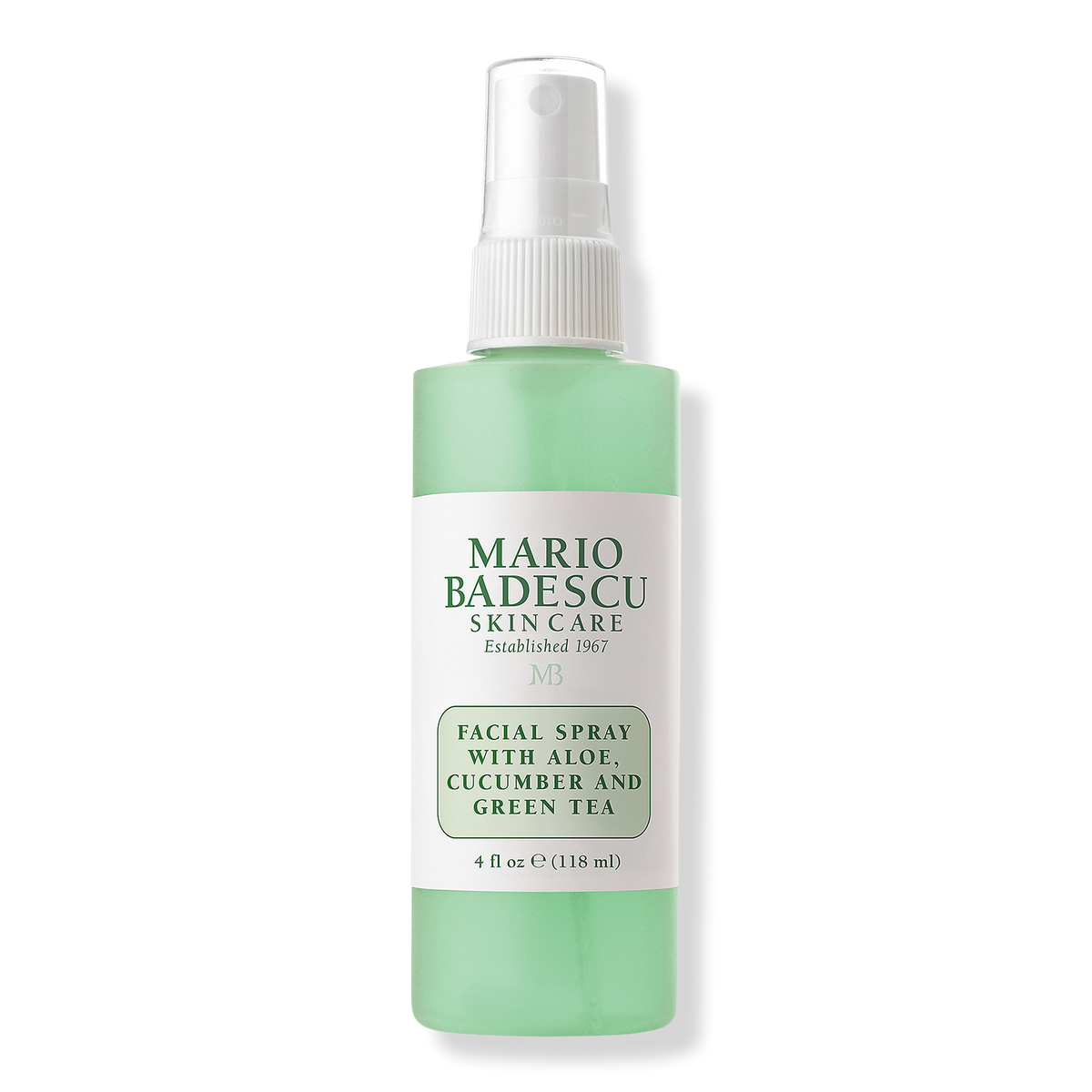 Mario Badescu Facial Spray with Aloe, Cucumber and Green Tea, 4 oz