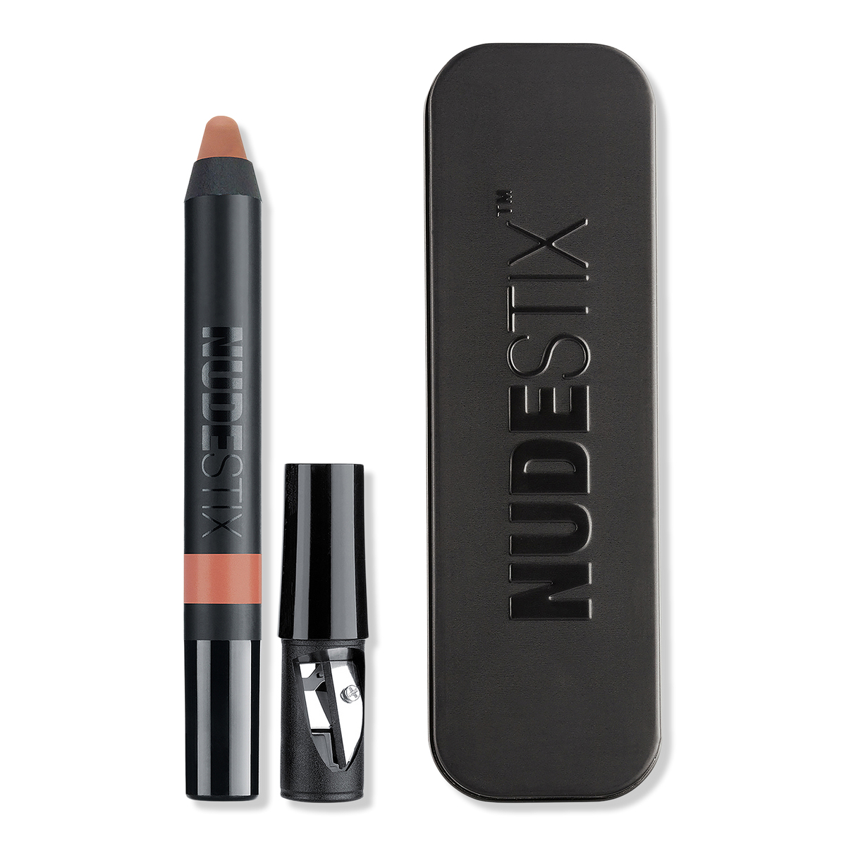 NUDESTIX Intense Matte Lip + Cheek Pencil Lippen- und Wangenstift, Entice, 0.1 oz