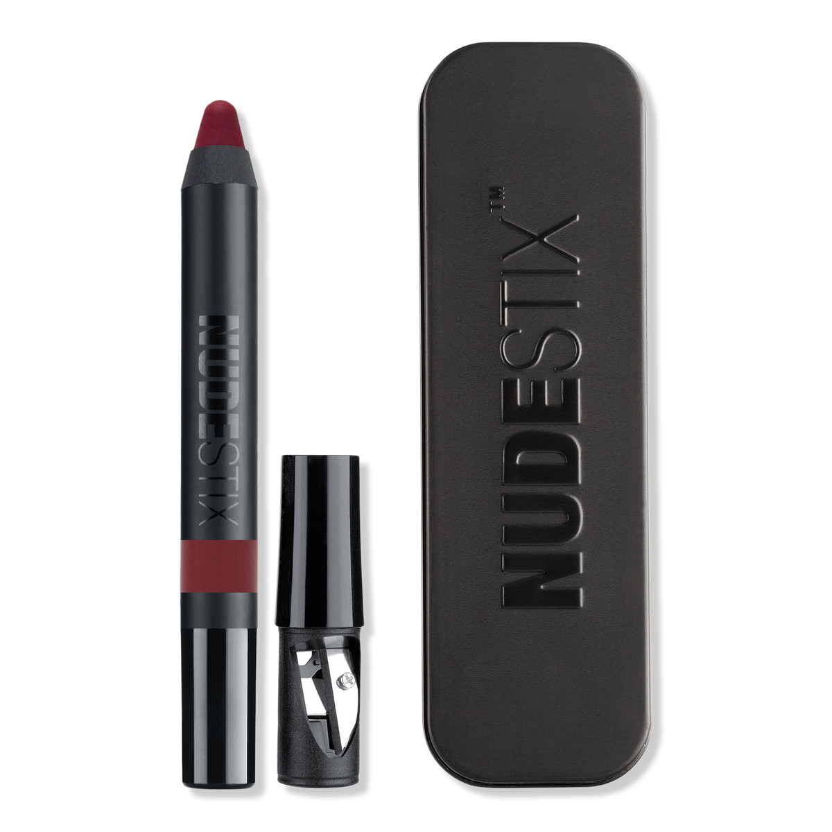 NUDESTIX Intense Matte Lip + Cheek Pencil Lippen- und Wangenstift, Icon, 0.1 oz