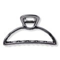 Kitsch Hematite Open Shape Claw Clip, 1 ea
