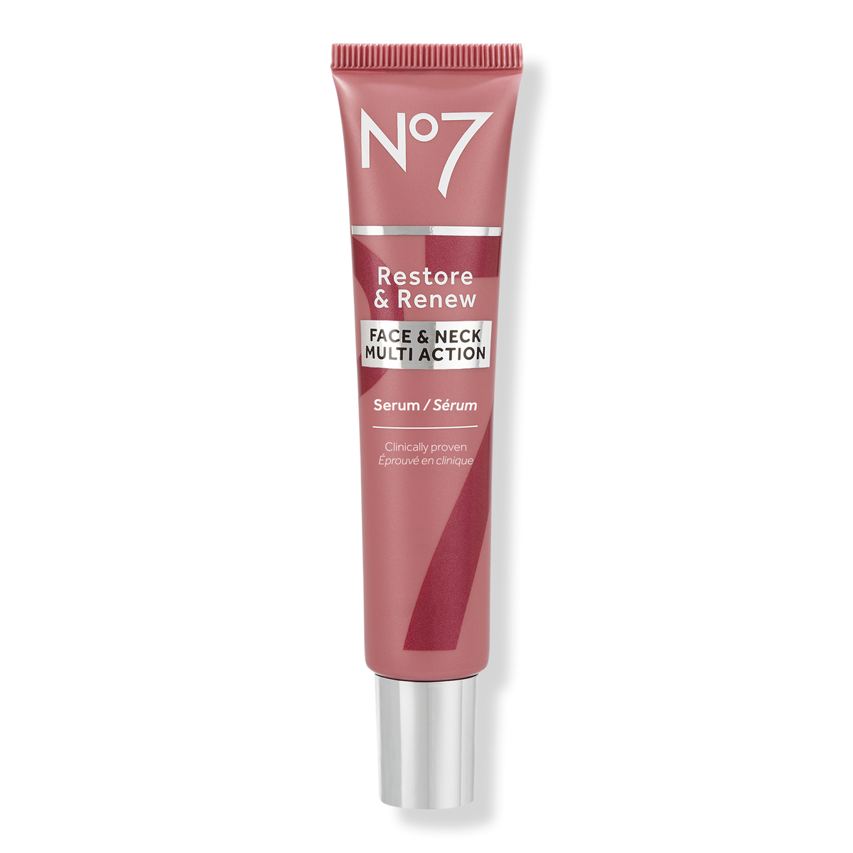 No7 Restore & Renew Face & Neck Multi Action Serum, 1 oz