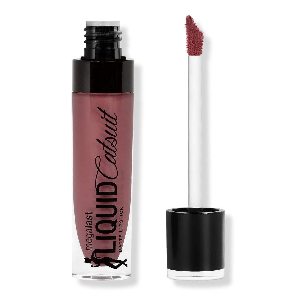 Wet n Wild MegaLast Liquid Catsuit Matte Lipstick, Rebel Rose, 0.21 oz