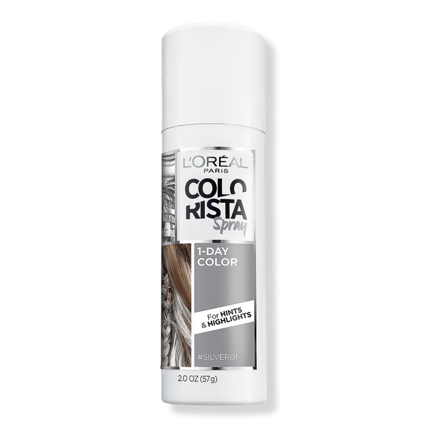 L'Oréal Colorista 1-Day Spray, Silver, 2 oz