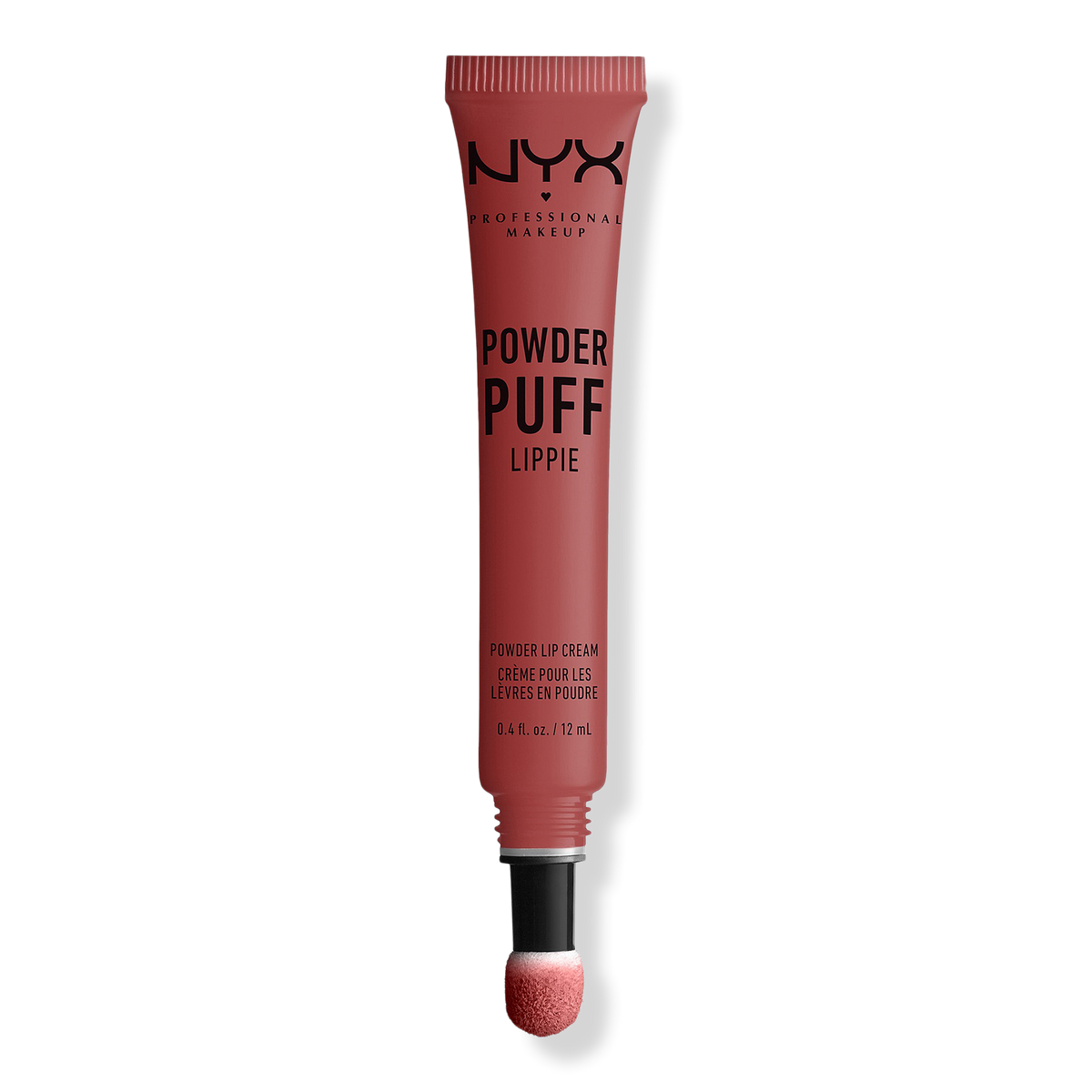 NYX Professional Makeup Powder Puff Matte Full Coverage Lip Cream, Best Buds, 0.4 oz