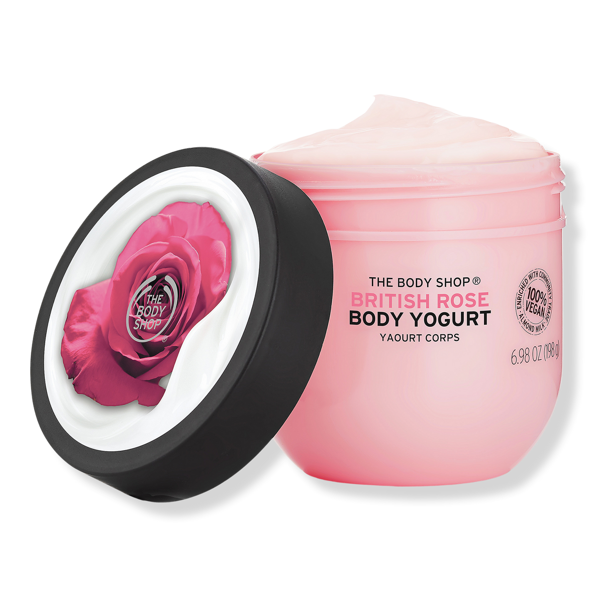 The Body Shop British Rose Body Yogurt, 6.9 oz