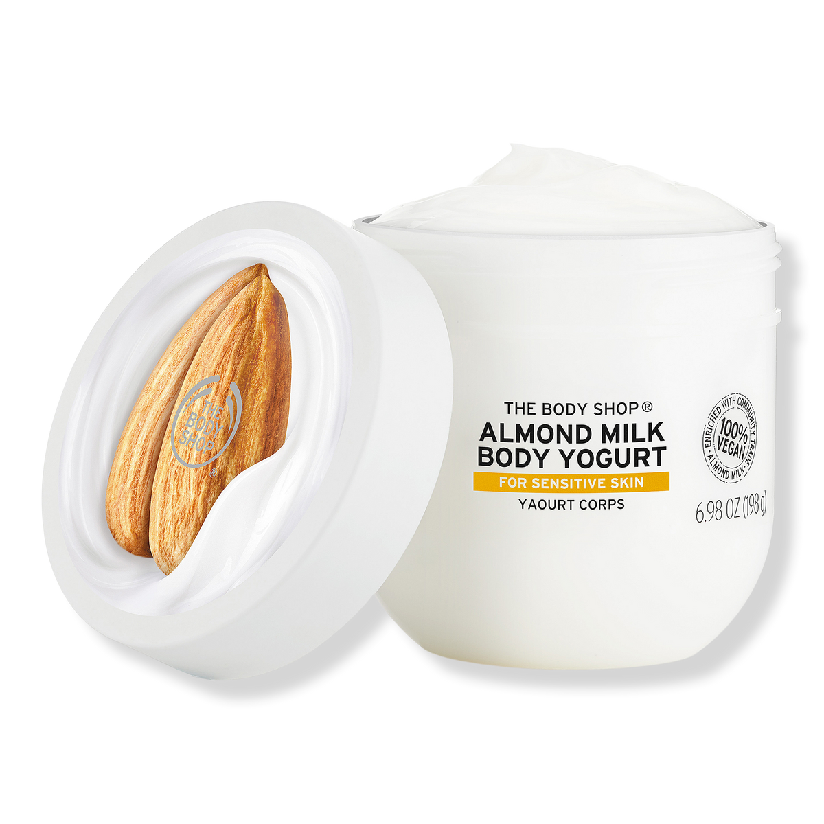 The Body Shop Almond Milk Body Yogurt, 6.9 oz