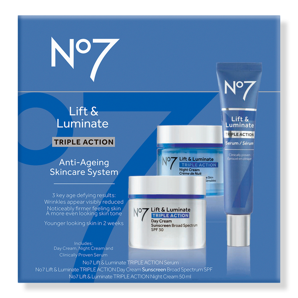 No7 Lift & Luminate Triple Action Anti-Ageing Skincare System