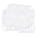 Kitsch Clear No-Snag Haargummis, 100 Stk.