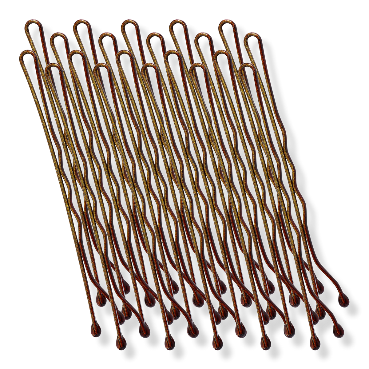 Kitsch Brown Bobby Pin Set, 45 ea
