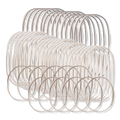 Kitsch Brown No-Snag Elastics, 100 ct