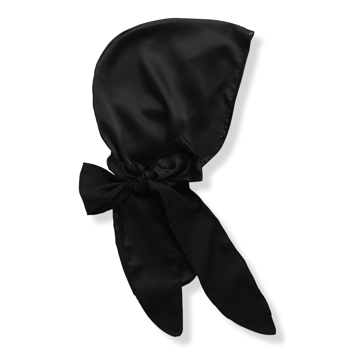 Kitsch Black Satin Head Scarf, 1 ea