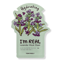 TONYMOLY I'm Real Lavender Sheet Mask, 0.7 oz