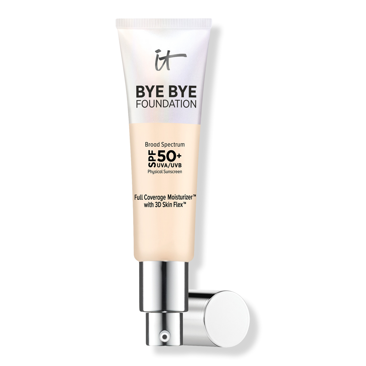 IT Cosmetics Bye Bye Foundation Feuchtigkeitscreme mit voller Deckkraft, SPF 50+, Fair, 1.014 oz