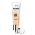IT Cosmetics Bye Bye Foundation Feuchtigkeitscreme mit voller Deckkraft, SPF 50+, Light Medium, 1.014 oz