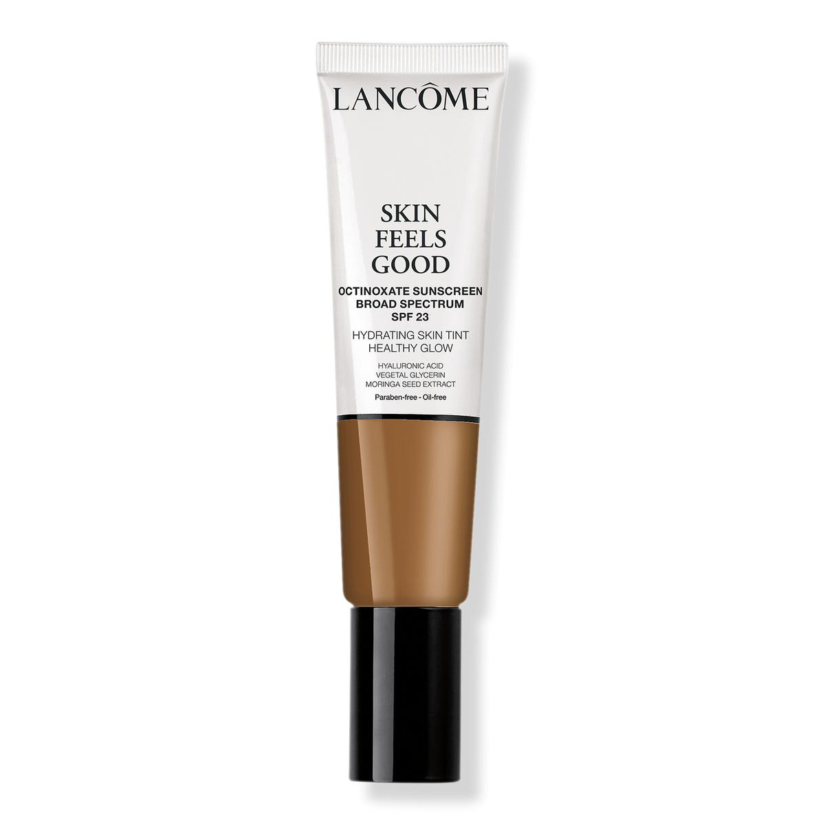 Lancôme Skin Feels Good Hydrating Tinted Moisturizer with, SPF 23, 12W Sunny Amber, 1.08 oz