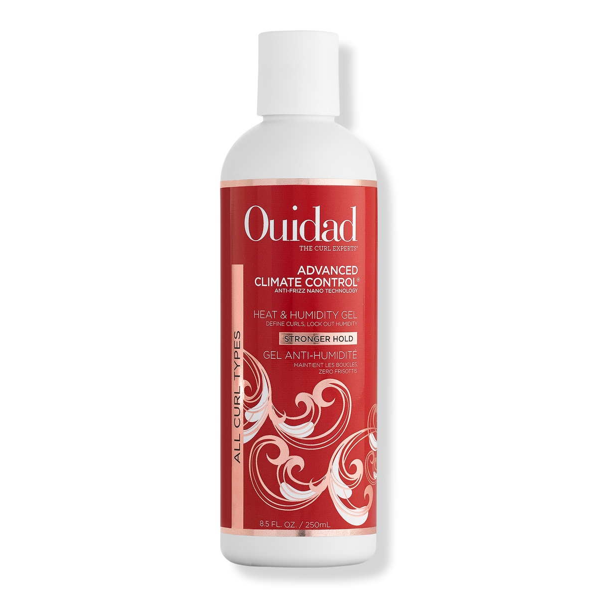 Ouidad Advanced Climate Control Heat and Humidity Stronger Hold Gel, 8.5 oz