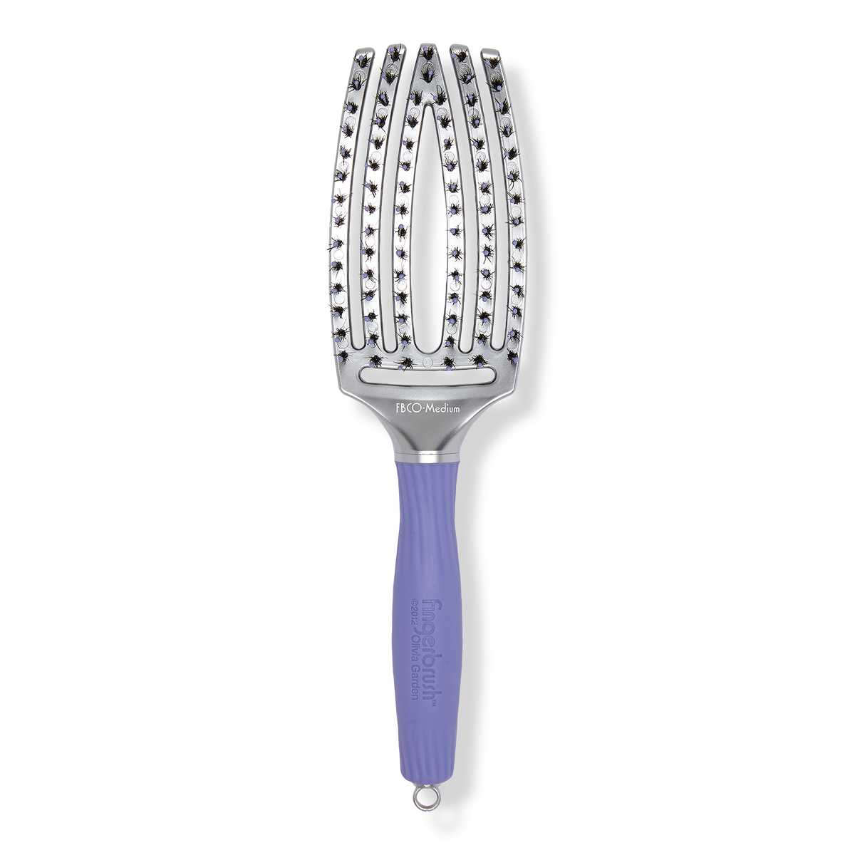 Olivia Garden Medium Vented Paddle Fingerbrush Combo, 1 ea