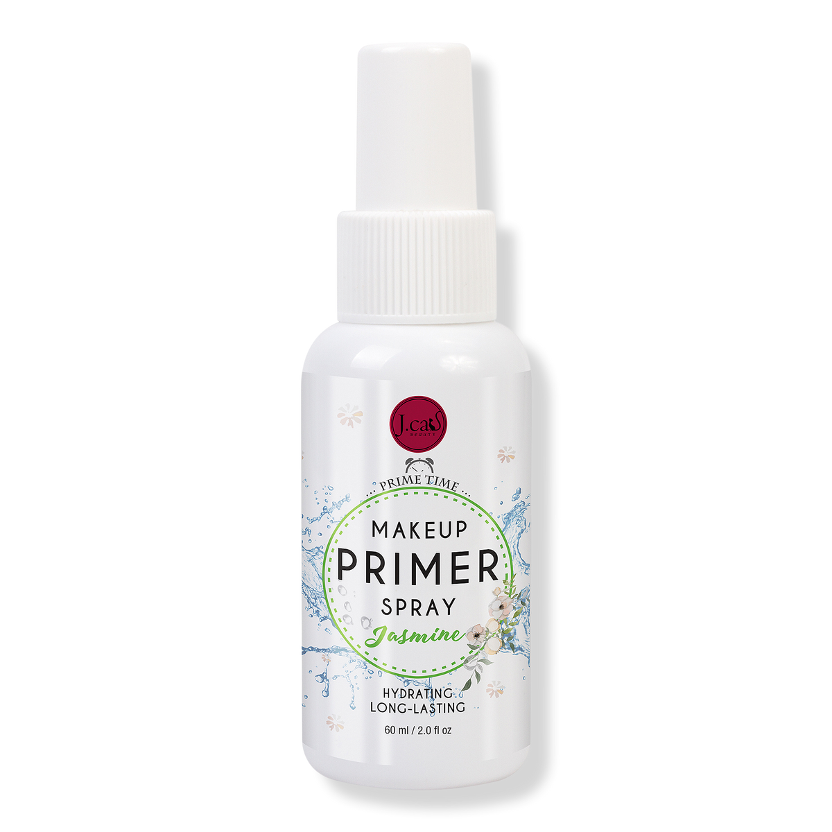 J.Cat Beauty Prime Time Make-up-Primer-Spray, Jasmine, 2 oz