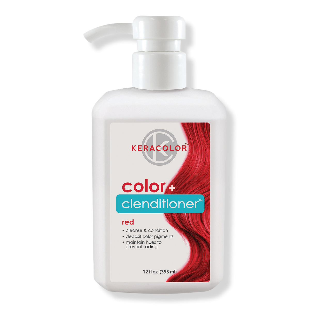 Keracolor Color + Clenditioner Haarfarbe Rot 12 oz