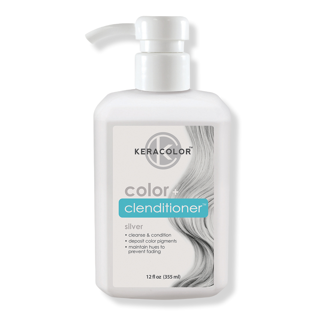 Keracolor Color + Clenditioner Haarfarbe Silver, 12 oz