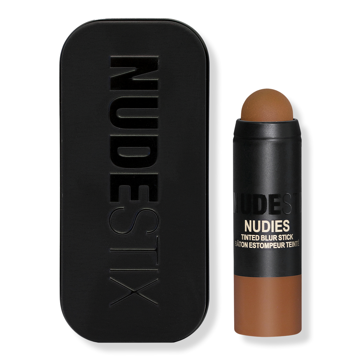 NUDESTIX Nudies Tinted Blur Stick, Deep 8, 0.216 oz