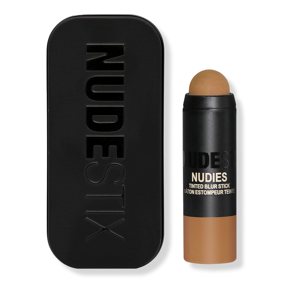 NUDESTIX Nudies Tinted Blur Stick, Medium 6, 0.216 oz