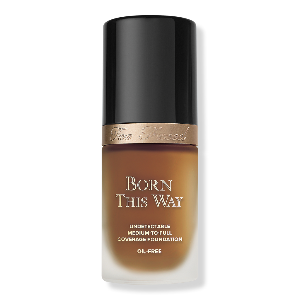 Too Faced Born This Way Undetectable Medium-to-Full Coverage Foundation, Chai, 1 oz