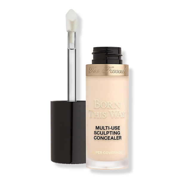 Too Faced Born This Way Super Coverage Multi-Use Sculpting Concealer, Swan, 0.5 oz