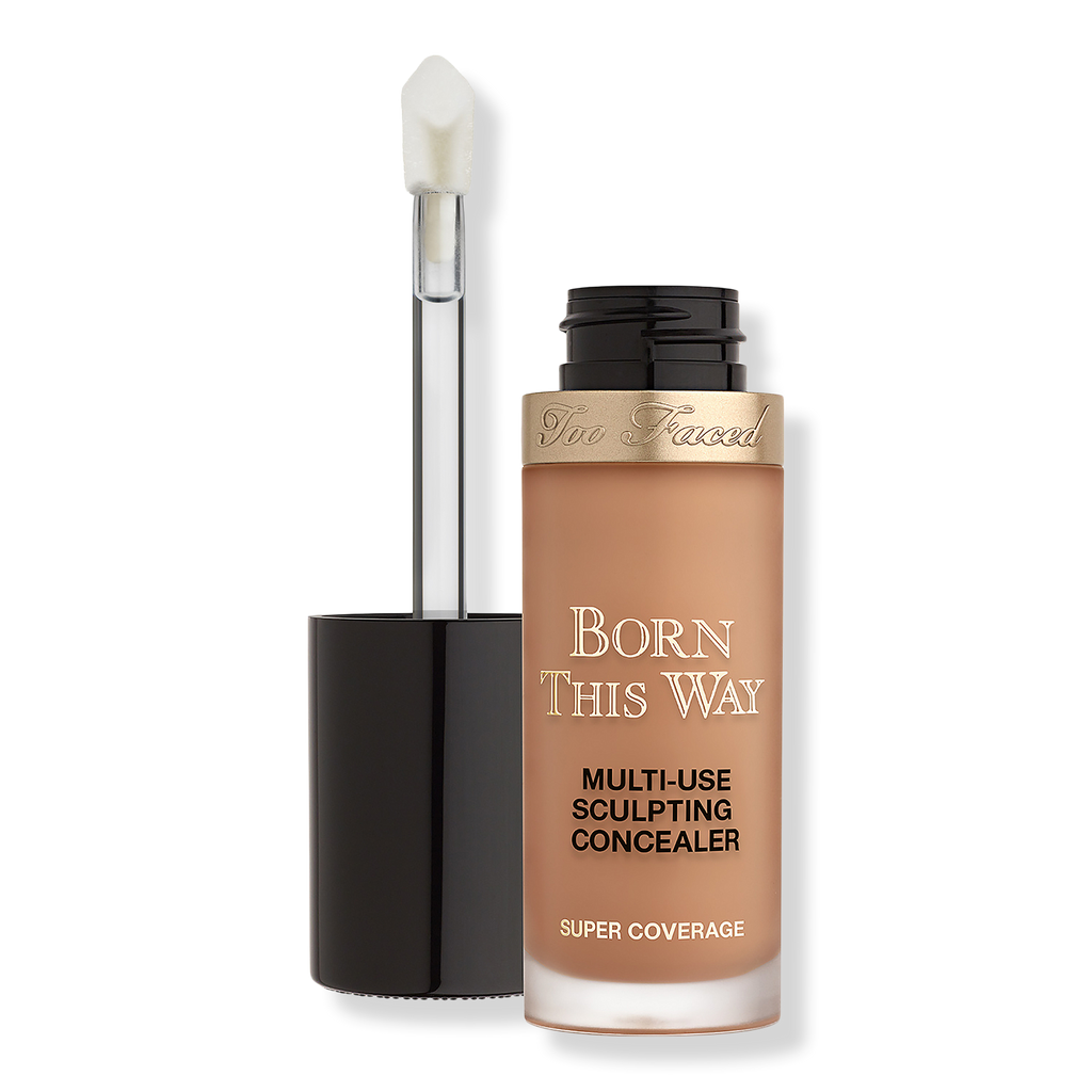Too Faced Born This Way Super Coverage Multi-Use Sculpting Concealer, Maple, 0.5 oz