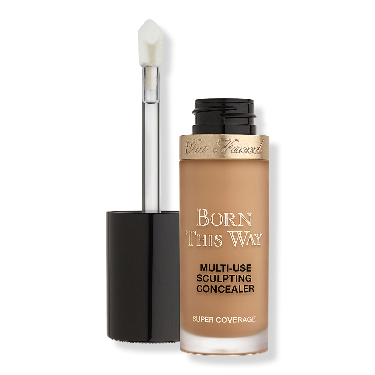 Too Faced Born This Way Super Coverage Multi-Use Sculpting Concealer, Mocha, 0.5 oz