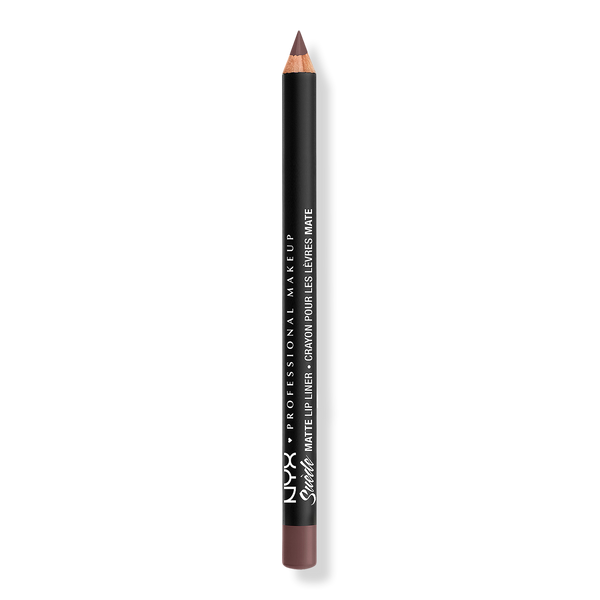 NYX Professional Makeup Suede Matte Velvet Vegan Lip Liner, Moonwalk, 0.03 oz
