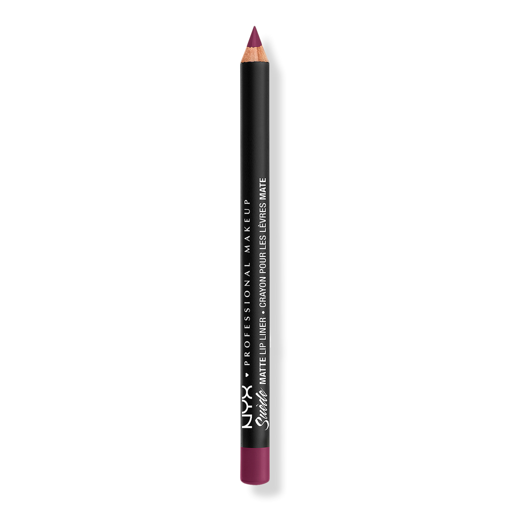 NYX Professional Makeup Suede Matte Velvet Vegan Lip Liner, Girl, Bye, 0.03 oz