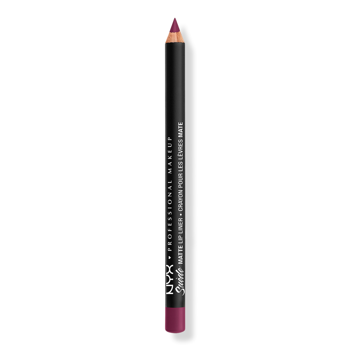 NYX Professional Makeup Suede Matte Velvet Vegan Lip Liner, Girl, Bye, 0.03 oz
