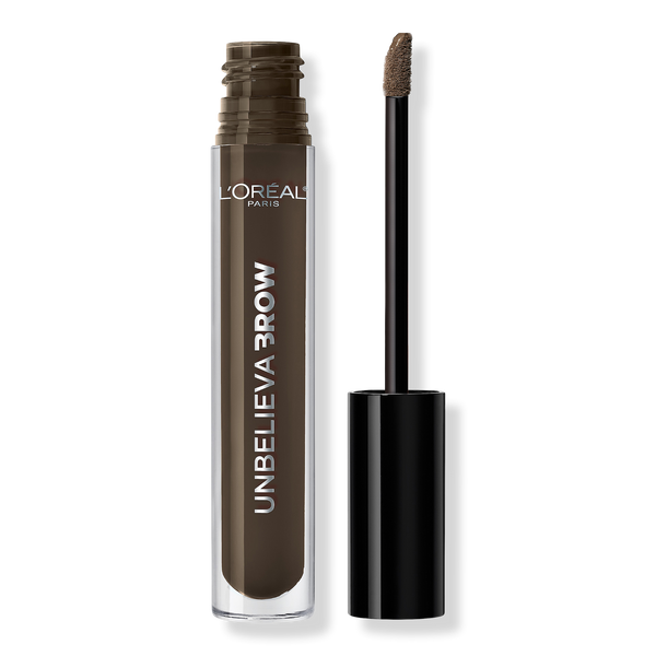 L'Oréal Unbelieva-Brow Longwear Brow Gel, Dark Brunette, 0.15 oz